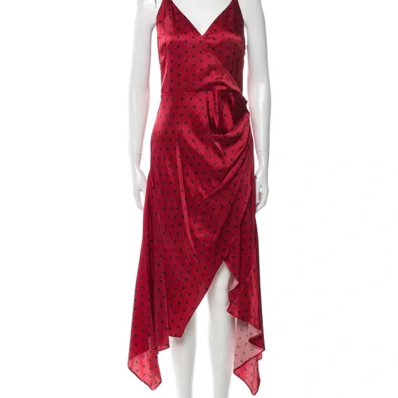 HANEY Silk Long Dress w/ Tags ❤️ - Picture 2 of 5